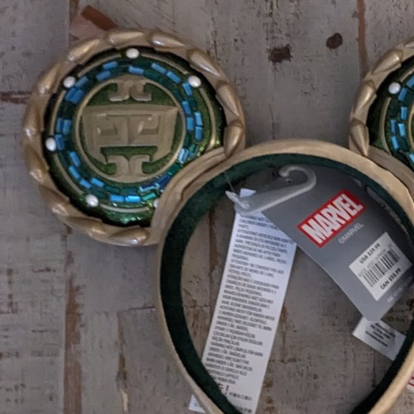 DISNEY PARKS BLACK PANTHER WAKANDA FOREVER MICKEY EARS HEADBAND MARVEL N… - Picture 7 of 9